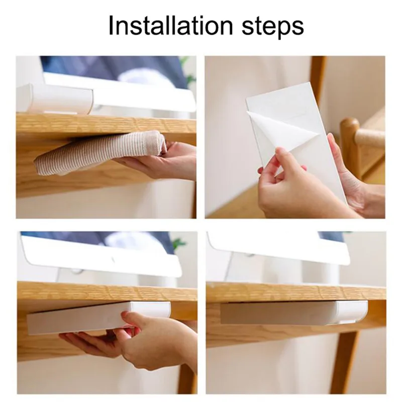 Креативный ящик для хранения скрытой пасты в стиле офисных канцелярских