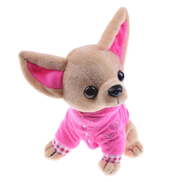 1 шт. 17 см щенок чихуахуа детская игрушка Kawaii Имитация животных кукла подарок на