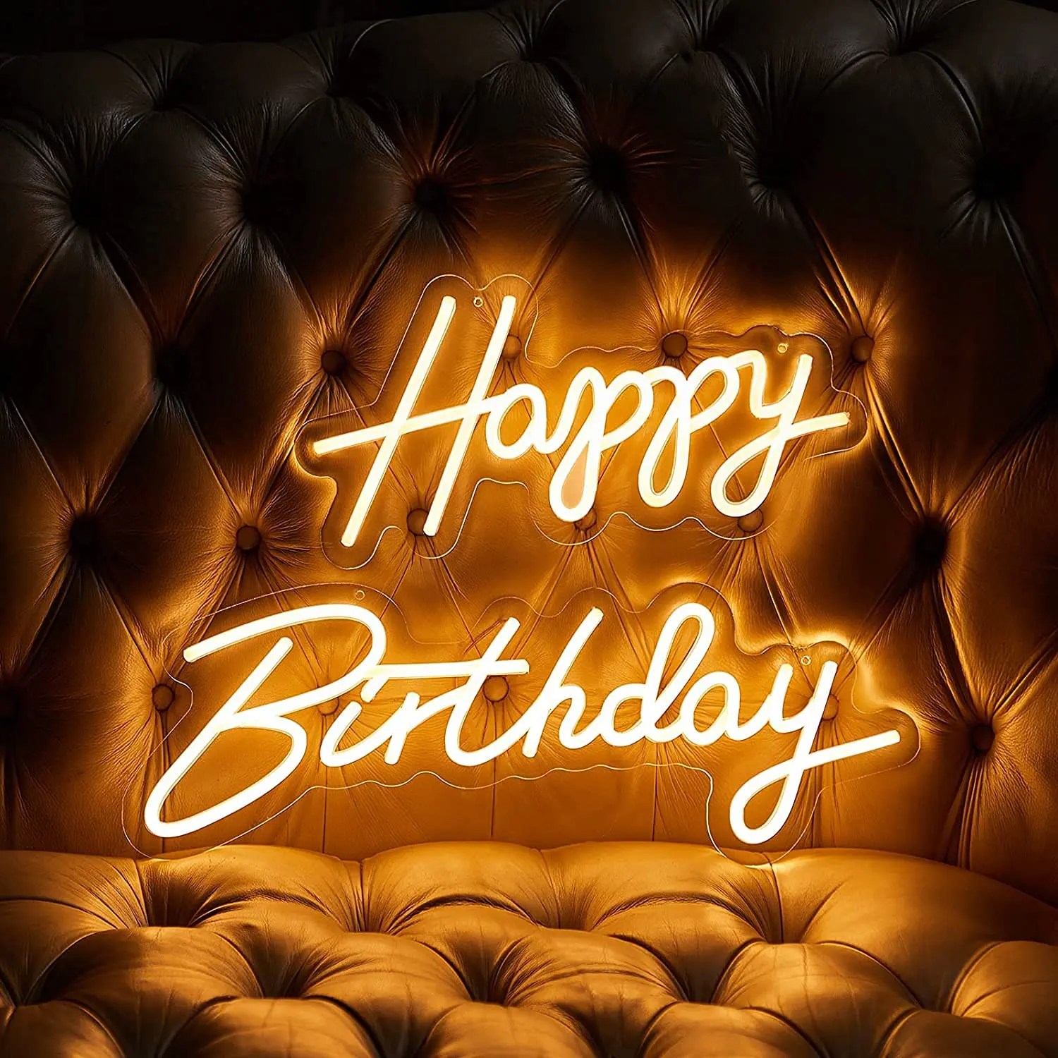 Неоновая вывеска на день рождения для украшения стен светодиодный неоновая
