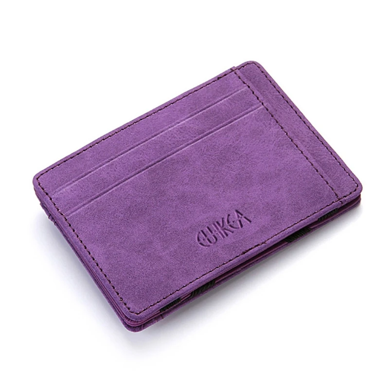 

PU Leather Slim Pocket Wallet Magic Money Case Credit Card Holder Coin Purse 63HC
