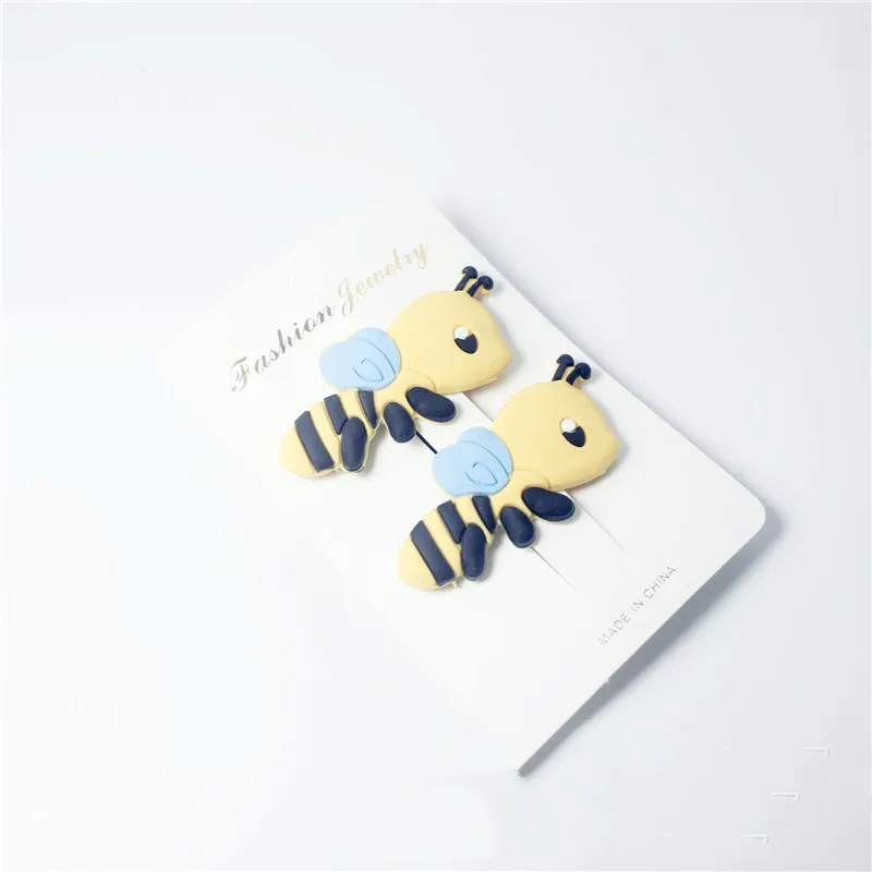 Мультяшные фрукты зажимы для волос детские заколки невидимки аксессуары девочек