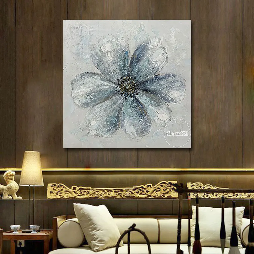 

Картина маслом на холсте с изображением цветов, 2022