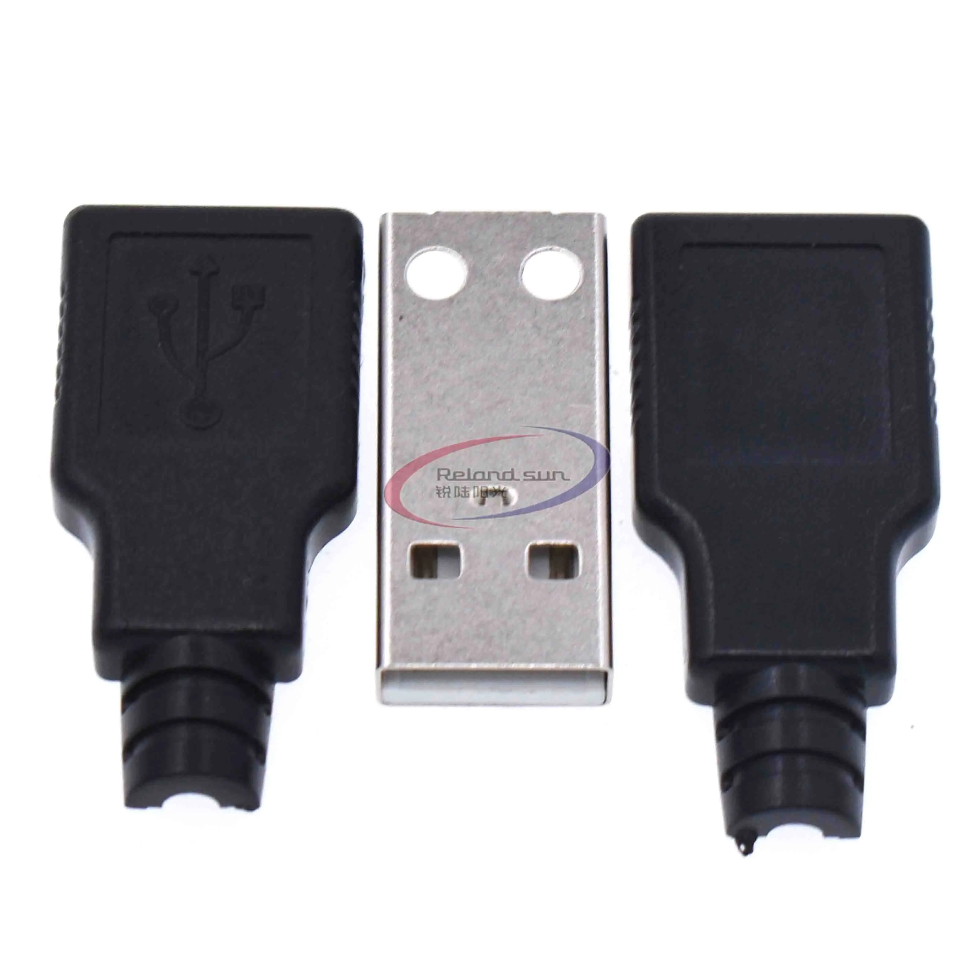 10 шт. 4 контактные разъемы USB 2 0 типа A папа|Интегральные схемы| |
