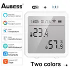 Термометр-Гигрометр Aubess, 2 цвета, Wi-Fi, Bluetooth