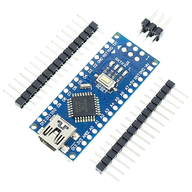 1 компл./лот Nano v3.0 контроллер совместимый nano CH340 USB драйвер с кабелем 3 0 ATMEGA328 |