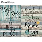 Алмазная живопись EverShine, картина с текстом стразы, вышивка крестиком, вышивка бусинами ручной работы, новое поступление