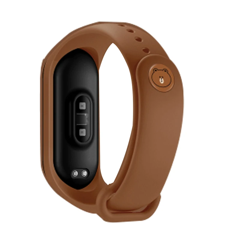 Brown Bear Ограниченная серия браслетов для xiaomi mi band 4 ремешок силиконовый браслет на запястье для xiaomi mi 4/3/2 аксессуары браслет mi band 4 2 ремень - Цвет ремешка: Brown Bear