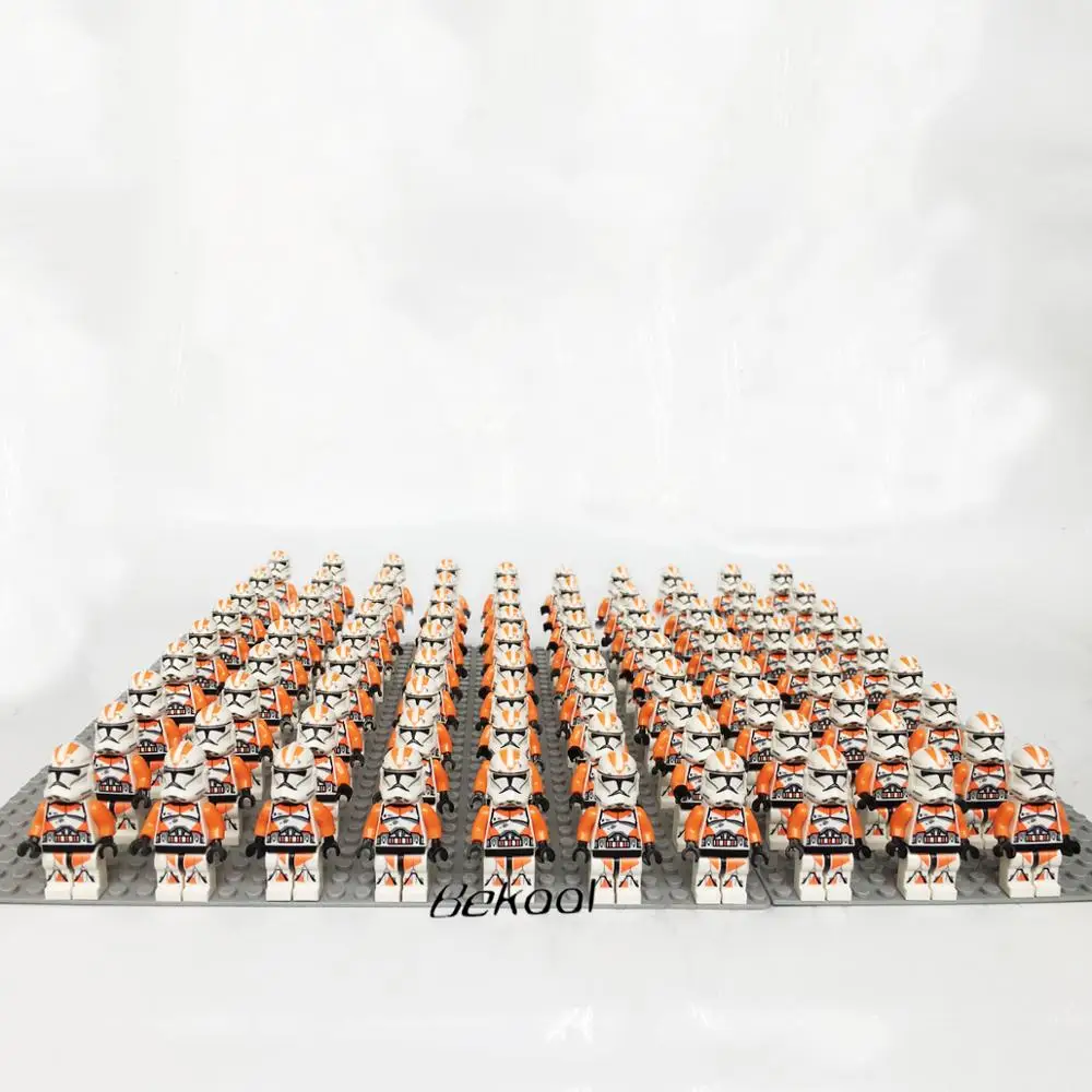 Новинка 100 шт./лот, Звездные войны, серия 8, первый заказ, trooper sw667, совместимый 75166, детские игрушки - Цвет: JR-SW522 No base