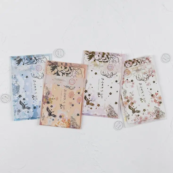 4PCS one set 4 шт/лот сарри Скай сасульфуровая кислота бумага поздравительный подарок карта конверт выпускная открытка на день рождения День благодарения лучшая открытка с пожеланиями - Цвет: 4PCS one set