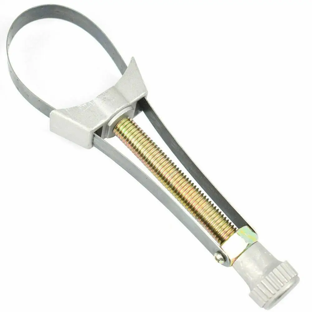 

Car Auto Oil Filter Removal Tool Cap Spanner Strap Wrench 60mm To 120mm Diameter Adjustable Repair Tool Aluminium Durable