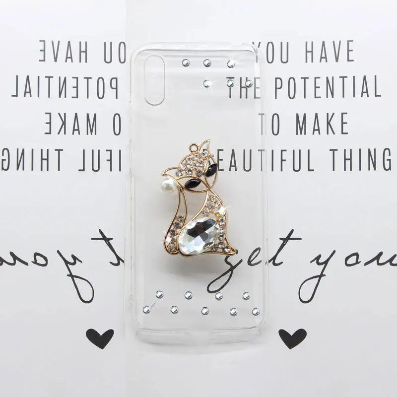 

For Redmi 8 8A 9 9A 9C 7 7A Case Handmade Shiny Diamond Acrylic Shockproof Back Cover For RedMI Note 9 9S 9 Pro 8T 8 Pro 7 Cover