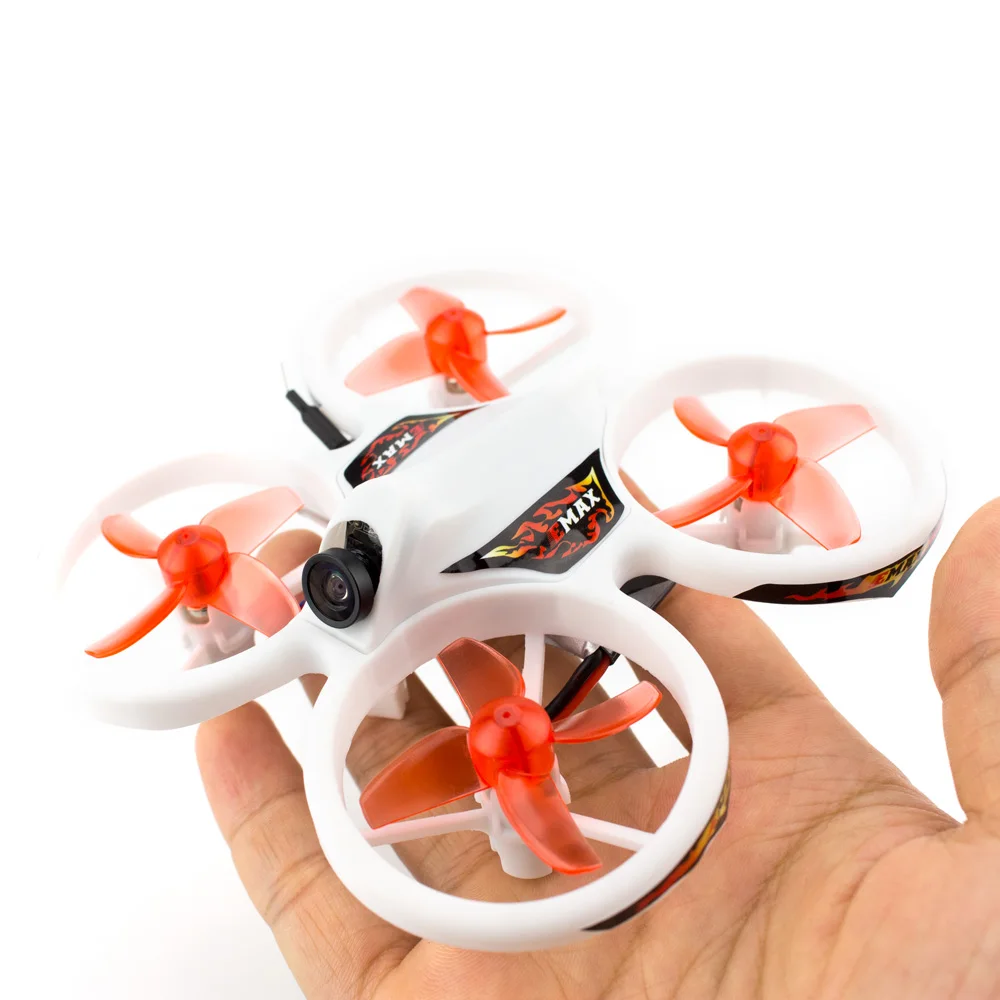 Kopen Originele EMAX EZ Pilot FPV Racing Drone 82MM Mini 5.8G Met Camera Goggle Bril RC Drone 2 ~ 3S RTF Versie