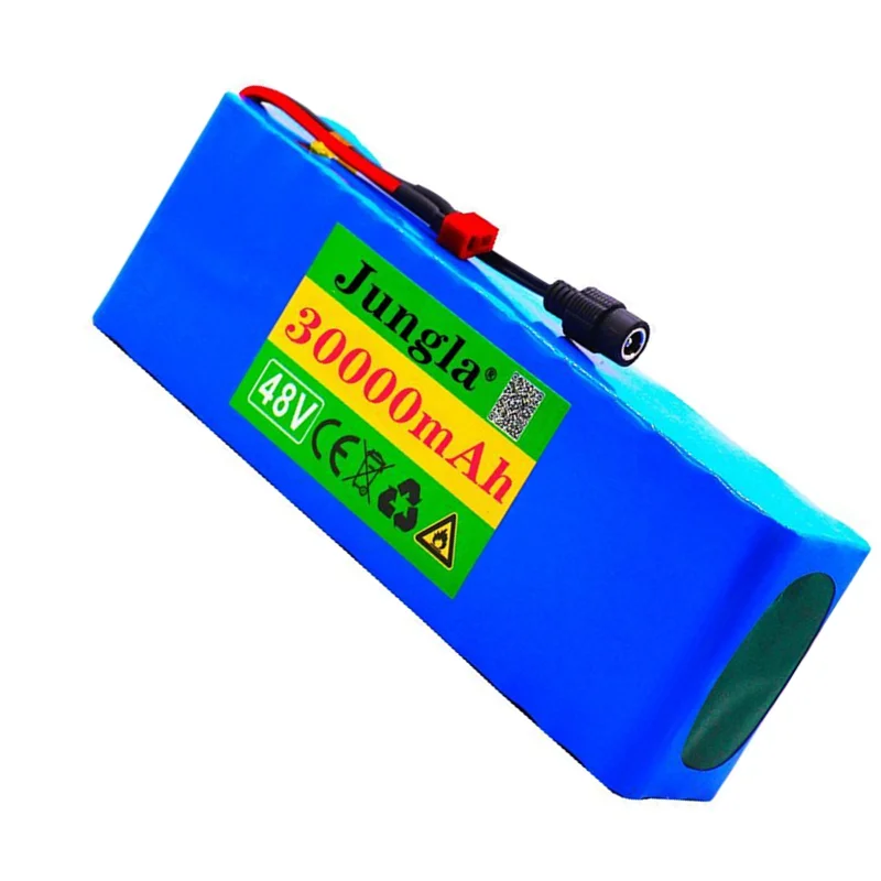 

2020 48v 30000mAh 1000watt 13S3P 18650 Battery Pack MH1 54.6v E-bike bicicletta Elettrica Motorino batteria con 25A scarica BMS