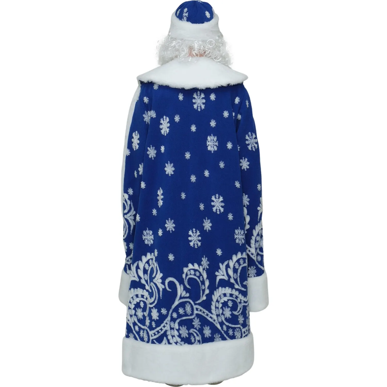 Костюм Дед Мороз Боярский синий сделано в России | Тематическая одежда и униформа