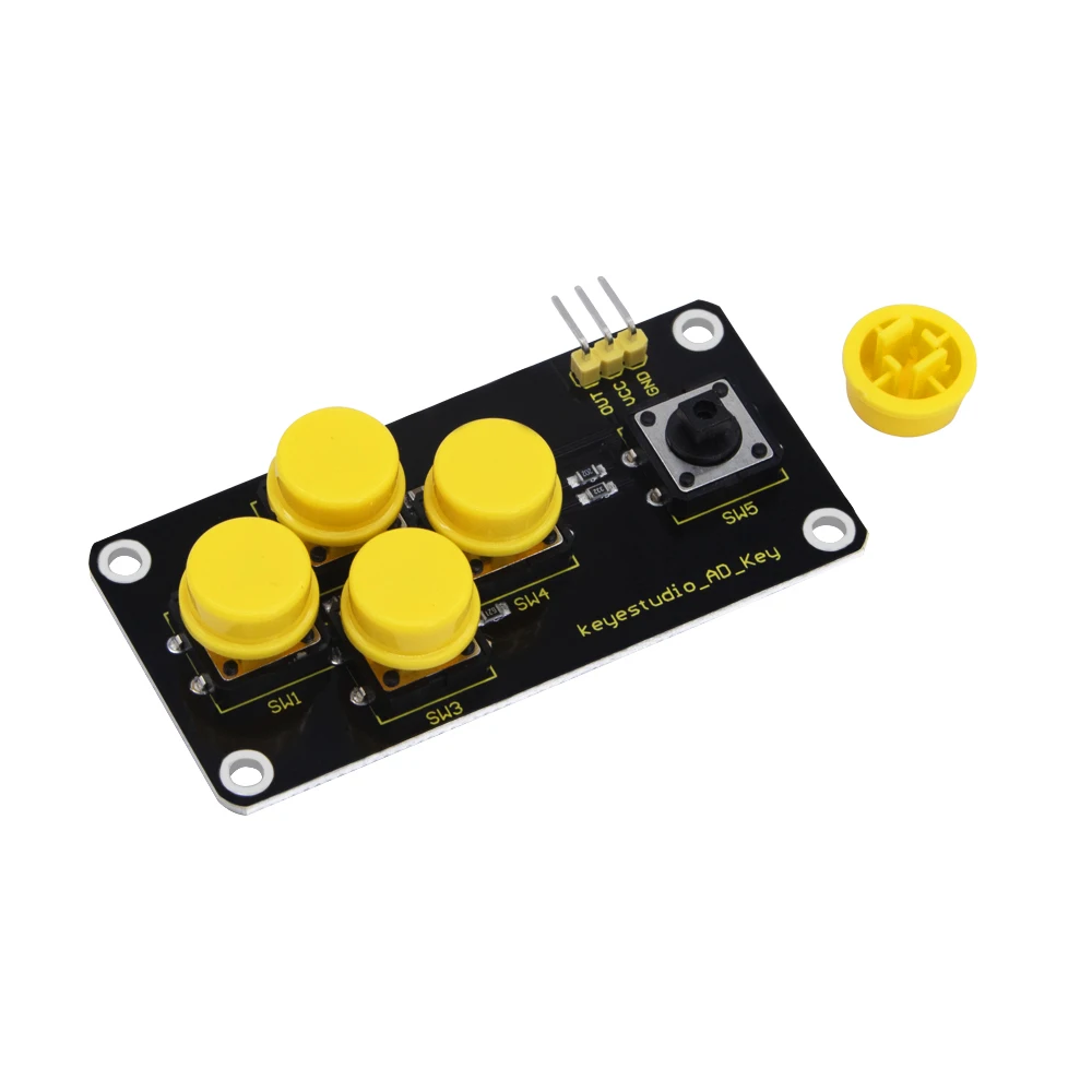 Кнопочный модуль Keyestudio AD для Arduino|Аксессуары демонстрационных стендов| |