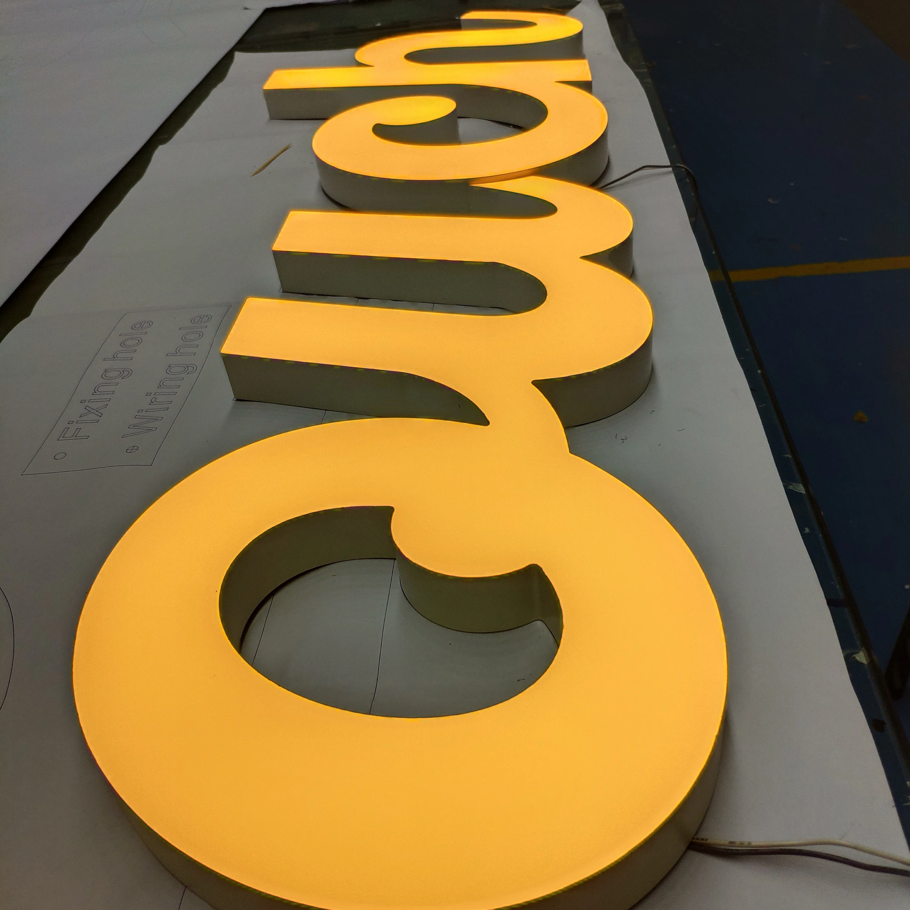 customized waterproof signage outdoor indoor acrylic front lit sign 3D LED letter for decoration | Лампы и освещение