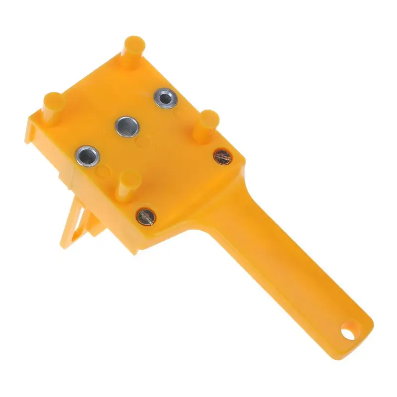 

Handheld Woodworking Doweling Jig Drill Guide Wood Dowel Drilling Hole Saw Accessories D08F