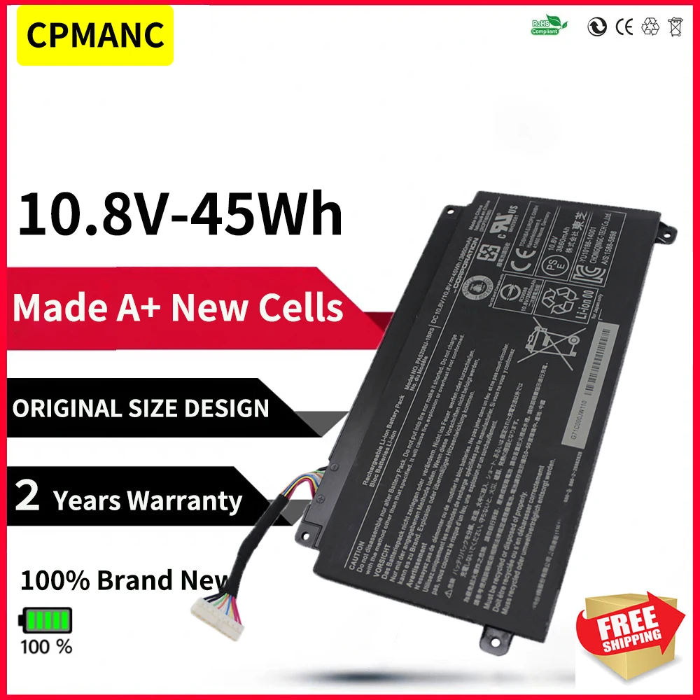 Новый PA5208U-1BRS PA5208U аккумулятор для Toshiba Chromebook CB30 CB35 CB35-B3340 CB35-B3330 спутникового E45W P55W