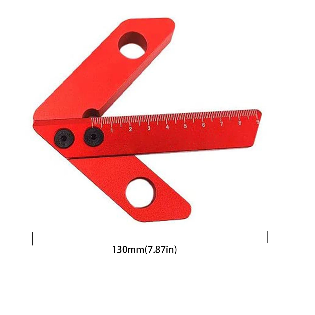 

Right Angle Practical Spindle Lathe Accuracy Ruler Line Gauge Center Finder 45/90 Degree Measuring Tool Center Finder Line Gauge
