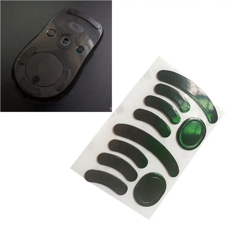 

2 Sets Replacement 0.6mm Mouse Feet Skates Mouse Stickers Pads For Logitech G Pro Wireless Mouse Skates