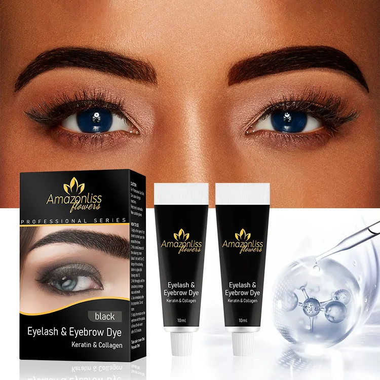 10 мл (2 шт.)/комплект Водонепроницаемый краска для бровей тинт Стойкая