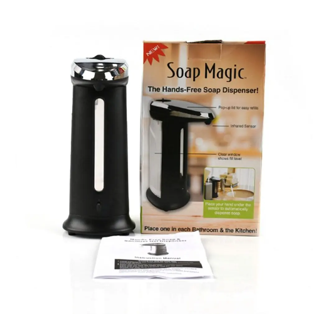

Soap Dispenser 400ml Automatic Induction Soap Box Liquid Soap No Contact Automatic Induction Soap Feeder