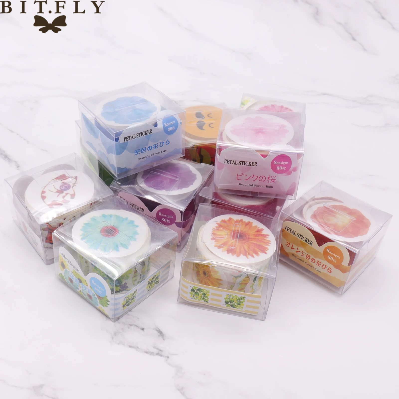 Декоративные лепестки цветов Васи клейкая лента с ароматом Сакура для