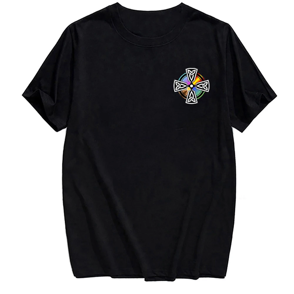 

CLOOCL Cotton Men T-shirts Eyes Star Sign Tops Casual Short Sleeve Mens Clothing 3D Personality Cartoon Unisex Tees Oversized