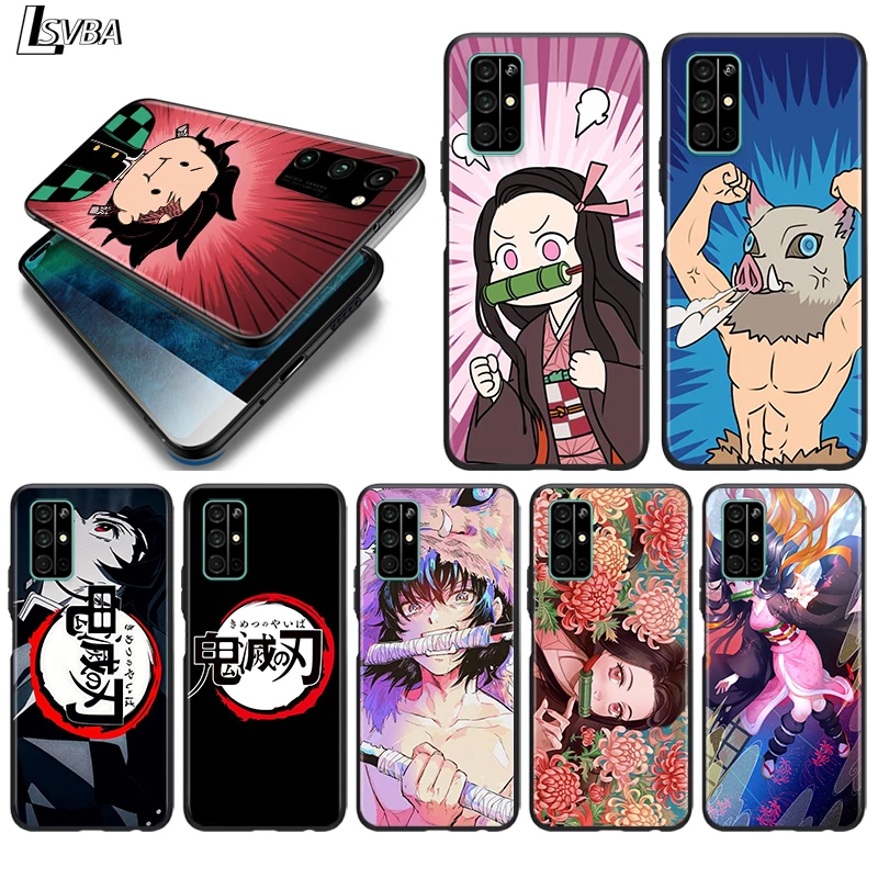 

Anime Demon Slayer For Huawei Honor 9C 9N 9X 9S 9A 9 8 8A 10 10i 10X X10 V30 V20 V9 View 20 Pro Lite Phone case