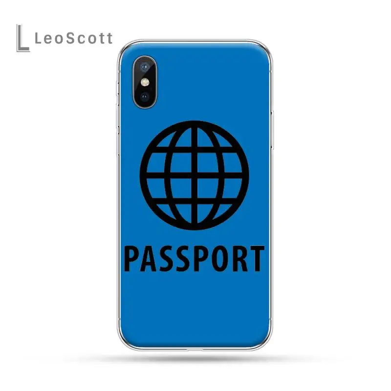 

Algerian Passport Travel notebook Phone Case For iphone 12 5 5s 5c se 6 6s 7 8 plus x xs xr 11 pro max