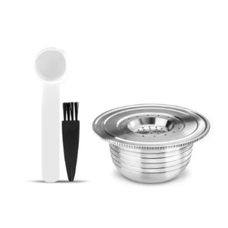 

Compatible for BIALETTI Reusable Coffee Capsules Stainless Steel Filter Capsule Shell