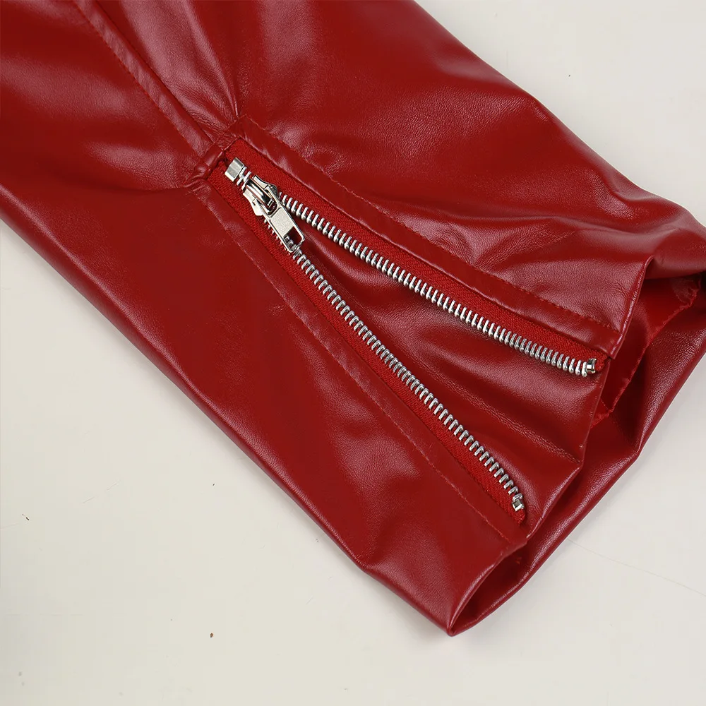 

Chaqueta de moto de cuero genuino chaqueta de primavera y otoo para hombre chaqueta de cuero con costuras de cuello alto para h