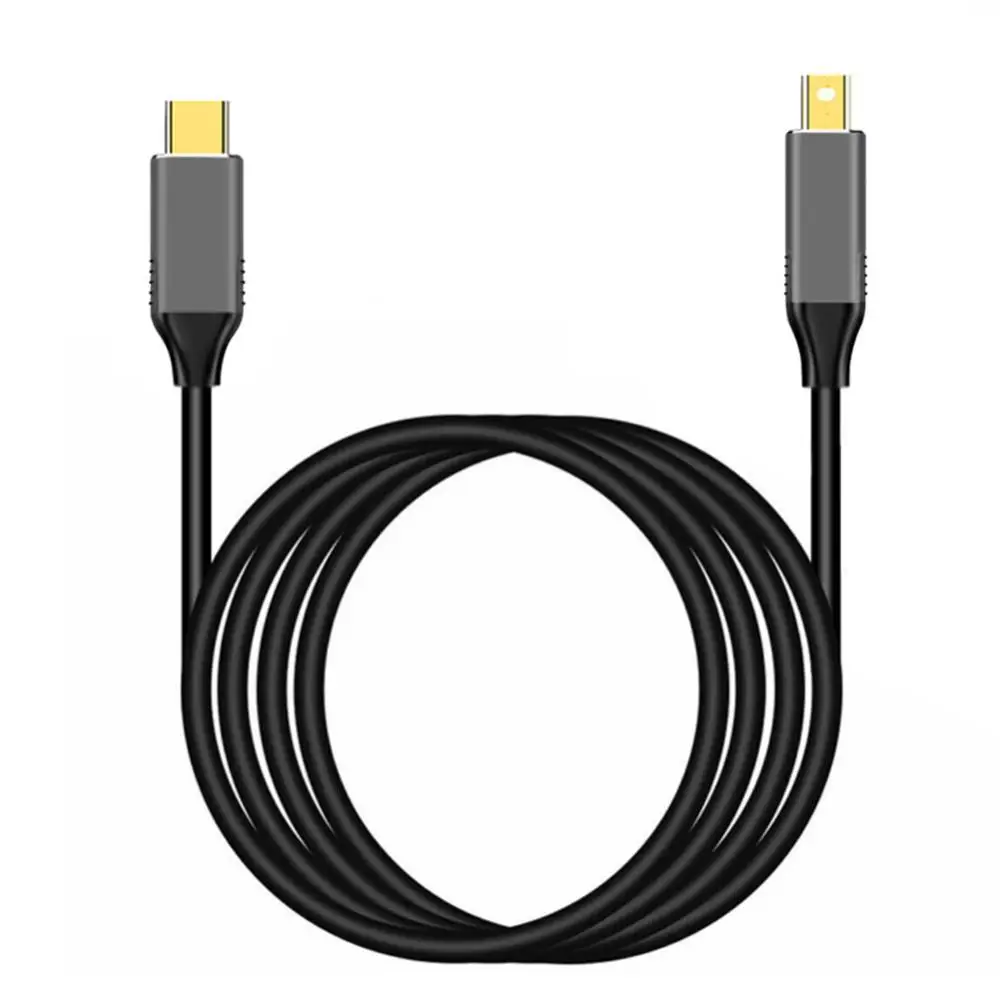 

USB Type C to Mini DisplayPort DP 4K 6FT Cable Adapter Converter for MacBook