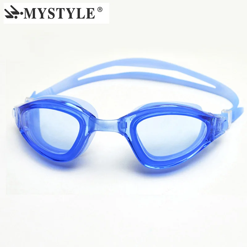 MYSTYLE Новые мужские и женские плавательные очки для плавания с защитой от тумана