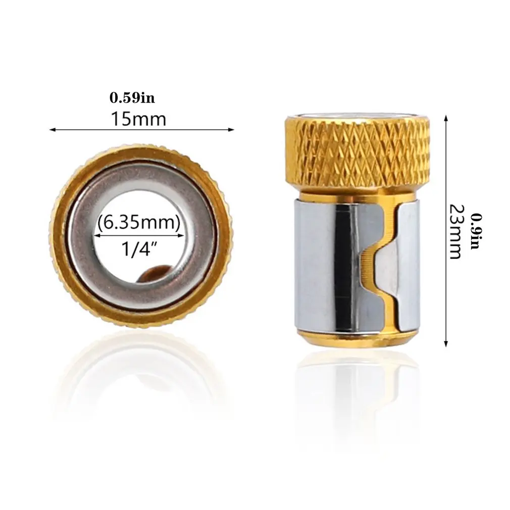 

Hot Sale Universal Magnetic Ring Alloy Magnetic Ring Screwdriver Bits Anti-corrosion Strong Magnetizer Drill Bit Magnetic Ring