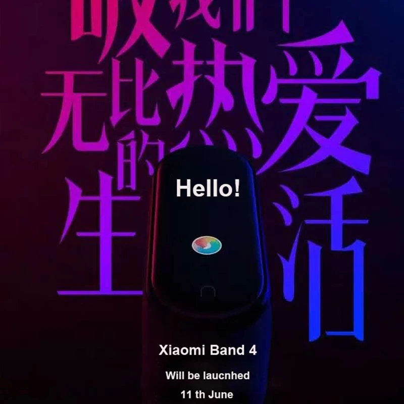 Presale глобальная версия Xiaomi mi Band 4 Smart mi band 4 браслет сердечного ритма фитнес Bluetooth 5,0 135 мАч цветной экран