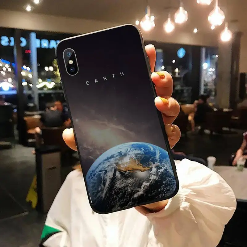 

Planets Earth Mars Space Solar System Phone Case for iPhone 11 12 mini pro XS MAX 8 7 6 6S Plus X 5S SE 2020 XR shell