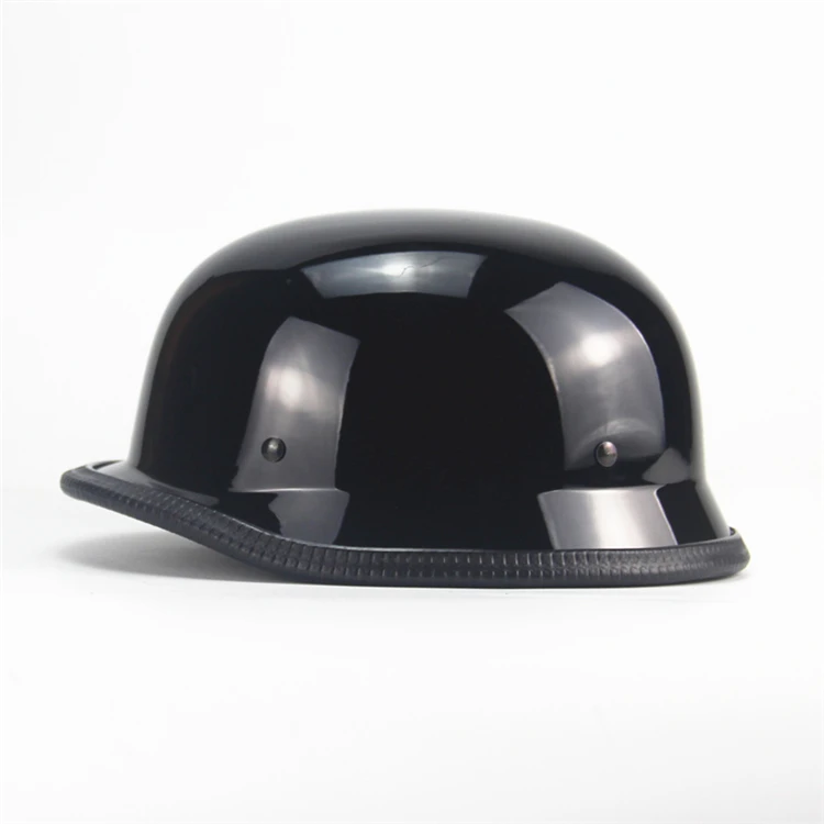 Мотоциклетный шлем с половинчатым лицом винтажный Ретро немецкий скутер мужской