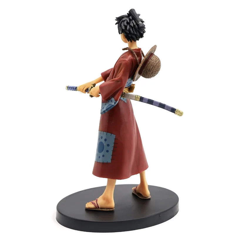 

18cm anime figure one piece lluffy figurine Monkey D Luffy PVC Action Figure Collection Model Toys Gift for children