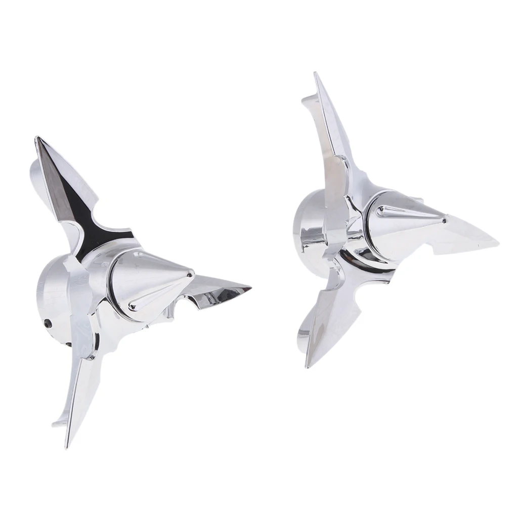 Chrome Spun Blade Axle Caps For 2008-2013 | Автомобили и мотоциклы