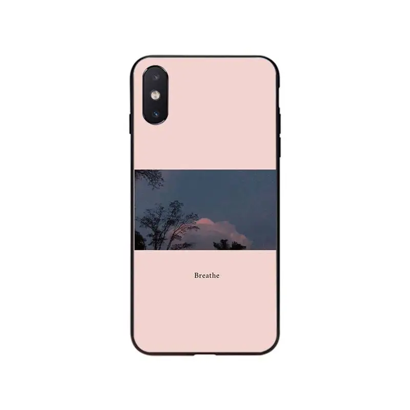 Чехол для телефона с розовыми эстетичными песнями iphone SE2 12 11 Pro XS MAX XR 8 7 6 Plus 5 5S SE Case