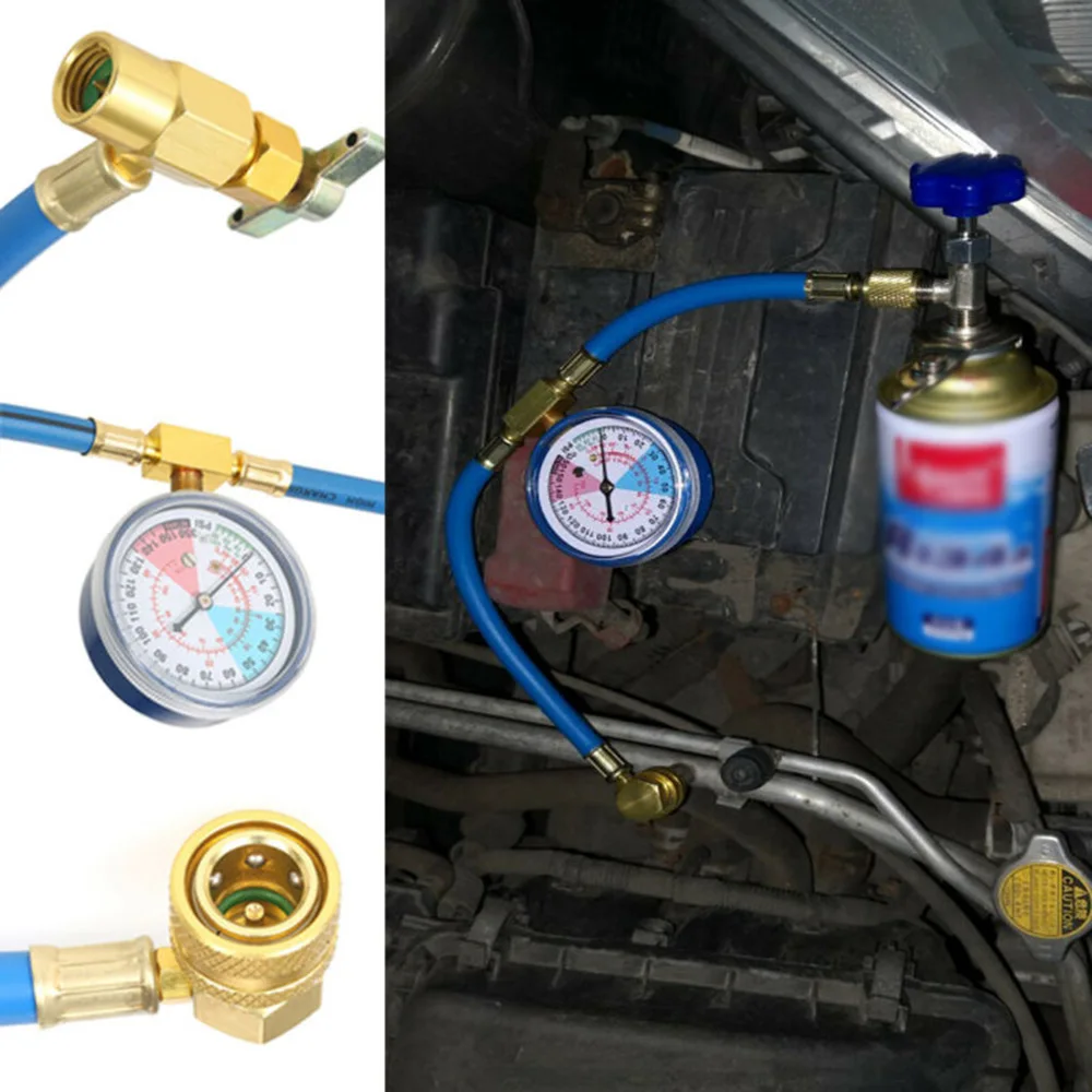 1 * Автомобильный хладагент зарядка трубка верхнее вверх кондиционирование