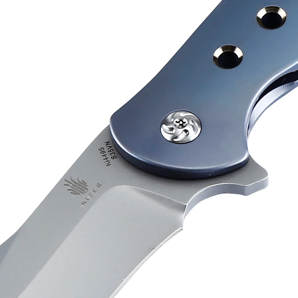 Складной нож Kizer карманный Lancer 2 Ki4495 essencial для выживания инструменты кемпинга на