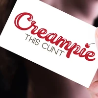 creampie this cunt fetish fake adult temporary tattoo for bdsm cuckold hotwife sexy naughty hobbies
