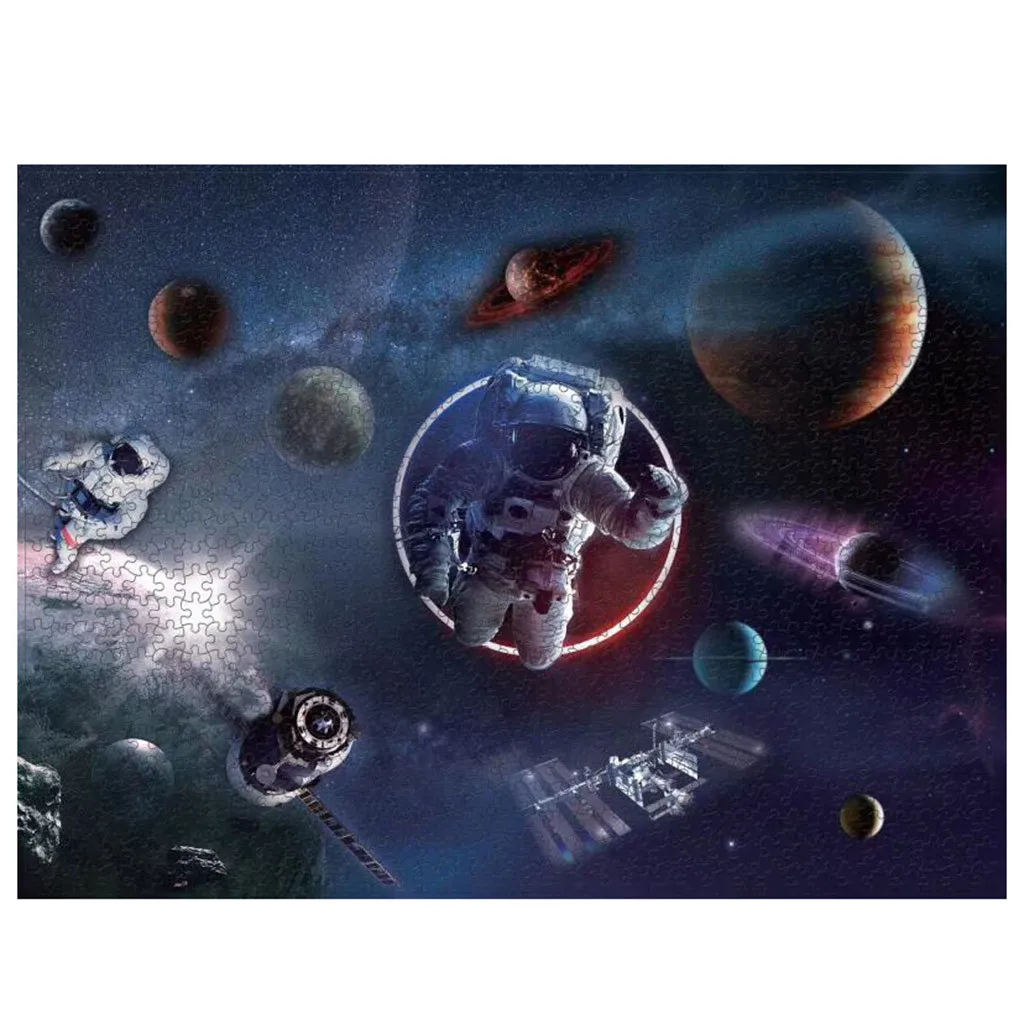 Большой бумажный пазл для взрослых Забавная детская развивающая игрушка