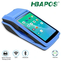 handheld thermal receipt printe pos 8 1android with nfc 58mm thermal printer bluetooth pda for print receipts bills in business