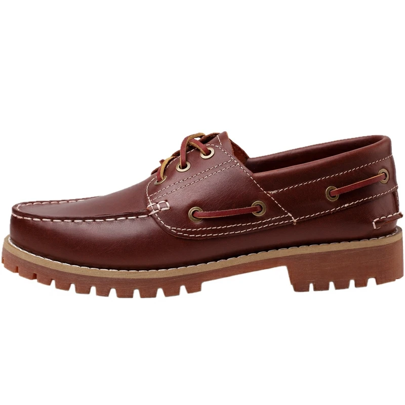 Туфли мужские из натуральной воловьей кожи мягкие лоферы повседневная обувь без