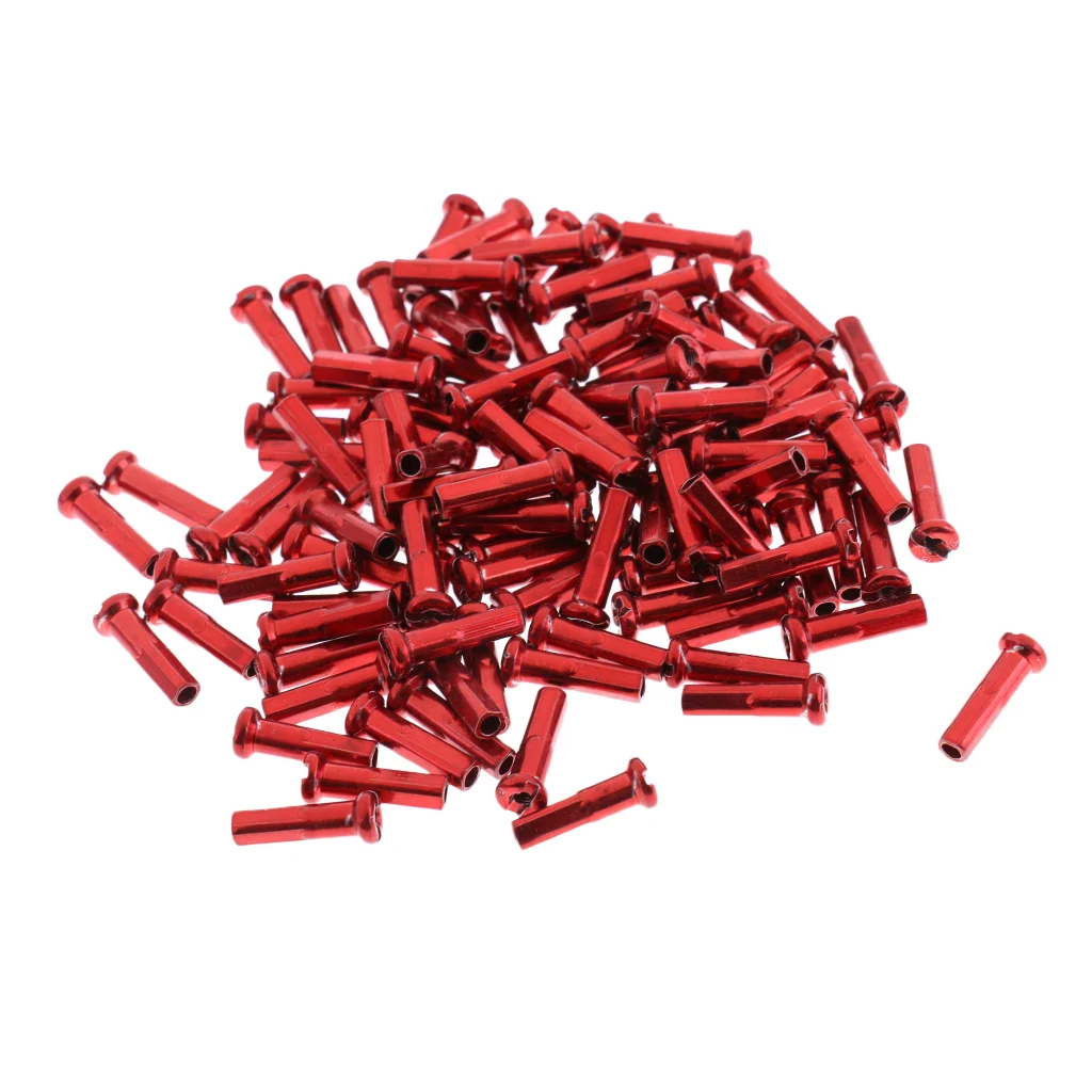 16mm Red 14 г Медь велосипедная спица, ниппель велосипедные спицы 12 мм 14 мм 16 мм - Цвет: 16mm Red