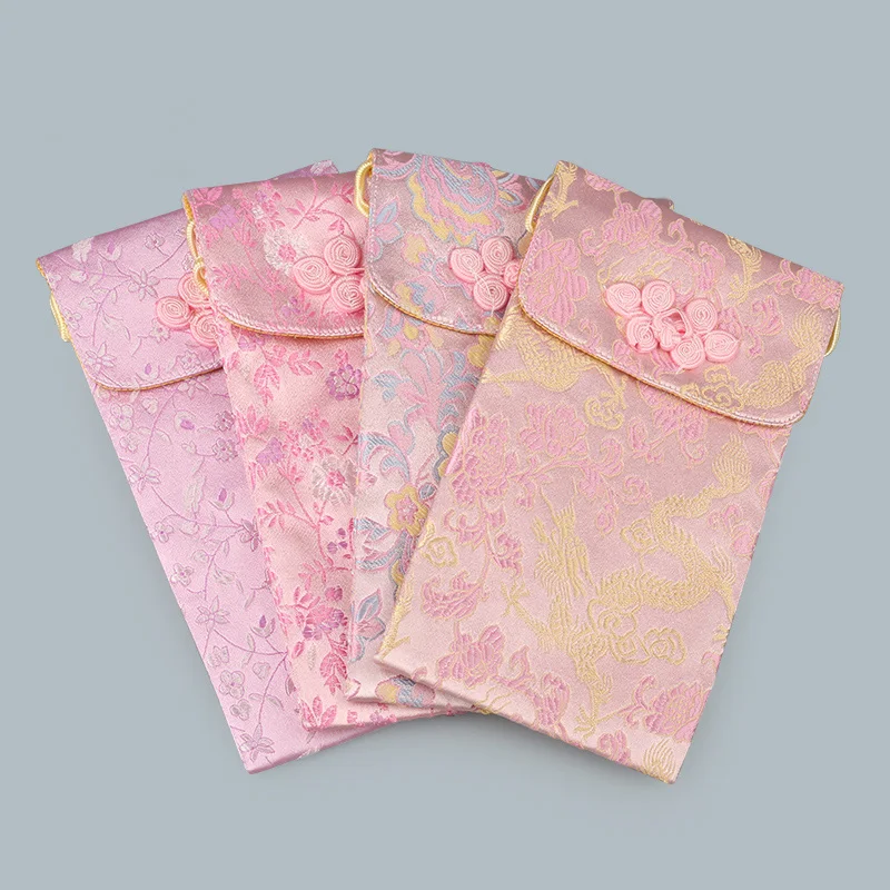 

Suzhou silk brocade Chinese manual Plate buckle Phone Bags protective case band Lanyard Diagonal cross package Gift bags