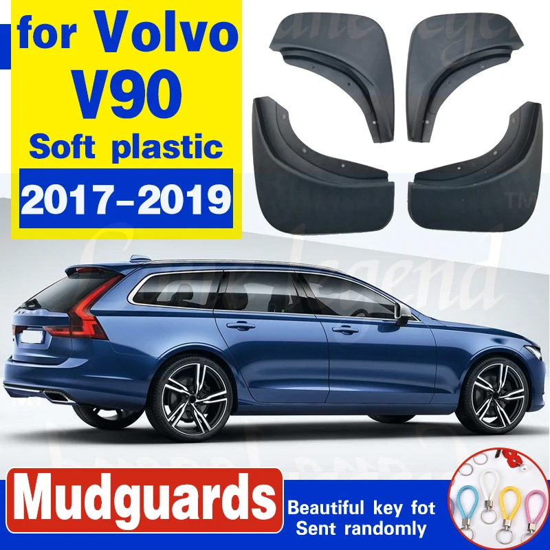 Набор литых автомобильных брызговиков для Volvo V90 2018 Брызговики крыло передние и